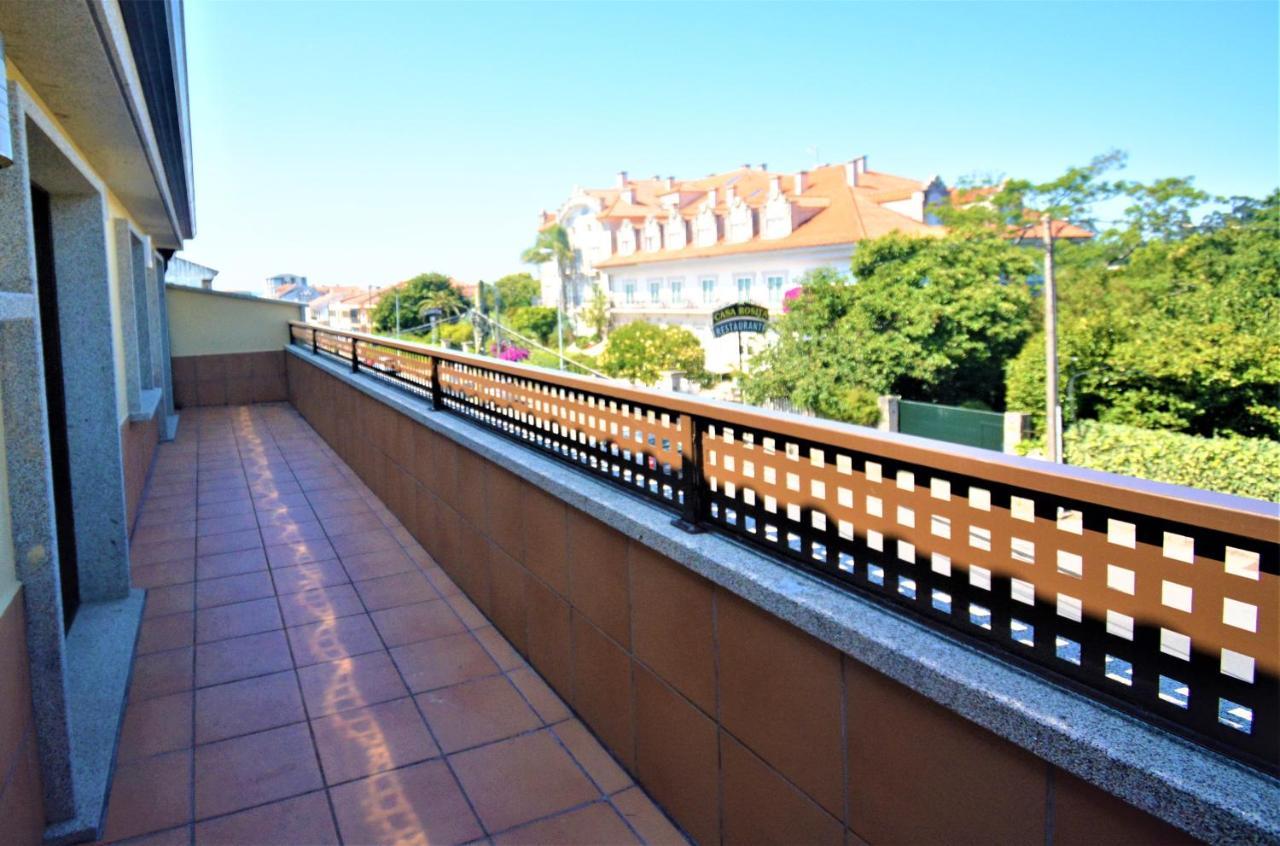 Apartamento Con Terraza En Cambados Exterior foto